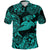 Custom Hawaii Hammer Shark Polynesian Polo Shirt Unique Style Turquoise LT8 - Wonder Print Shop