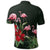 Hawaii Hibiscus Flamingo Polo Shirt - Wonder Print Shop