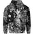 Custom Hawaii Pineapple Polynesian Zip Hoodie Unique Style Black LT8 - Wonder Print Shop