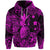 Custom Hawaii Pineapple Polynesian Hoodie Unique Style Pink LT8 - Wonder Print Shop