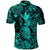 Hawaii Pineapple Polynesian Polo Shirt Unique Style Turquoise LT8 - Wonder Print Shop