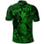 Custom Hawaii Pineapple Polynesian Polo Shirt Unique Style Green LT8 - Wonder Print Shop