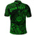 Custom Hawaii Shaka Polynesian Polo Shirt Unique Style Green LT8 - Wonder Print Shop