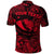 Custom Hawaii State Fish: Humuhumu Nukunuku Apuaa Polynesian Polo Shirt Unique Style Red LT8 - Wonder Print Shop