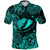 Custom Hawaii State Fish: Humuhumu Nukunuku Apuaa Polynesian Polo Shirt Unique Style Turquoise LT8 - Wonder Print Shop