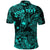 Custom Surfing Hawaii Golf Shirts Polynesian Polo Shirt Unique Style Turquoise LT8 - Wonder Print Shop