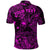 Custom Surfing Hawaii Golf Shirts Polynesian Polo Shirt Unique Style Pink LT8 - Wonder Print Shop