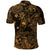 Surfing Hawaii Golf Shirts Polynesian Polo Shirt Unique Style Gold LT8 - Wonder Print Shop