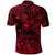 Surfing Hawaii Golf Shirts Polynesian Polo Shirt Unique Style Red LT8 - Wonder Print Shop