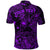 Custom Surfing Hawaii Golf Shirts Polynesian Polo Shirt Unique Style Purple LT8 - Wonder Print Shop