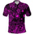 Surfing Hawaii Golf Shirts Polynesian Polo Shirt Unique Style Pink LT8 - Wonder Print Shop