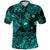 Custom Surfing Hawaii Golf Shirts Polynesian Polo Shirt Unique Style Turquoise LT8 - Wonder Print Shop