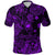 Custom Surfing Hawaii Golf Shirts Polynesian Polo Shirt Unique Style Purple LT8 - Wonder Print Shop