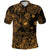 Custom Surfing Hawaii Golf Shirts Polynesian Polo Shirt Unique Style Gold LT8 - Wonder Print Shop