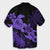Hawaii Turtle Plumeria Coconut Tree Polynesian Hawaiian Shirt - Purple - Wonder Print Shop