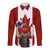 Canada Day Long Sleeves Button Shirt Mountie on Moose - Wonder Print Shop