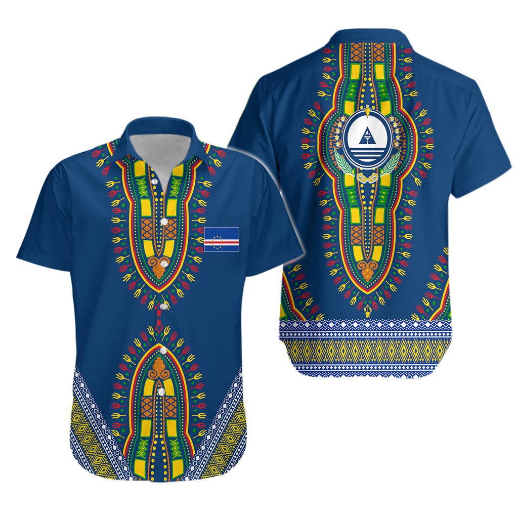 Kabu Verdi Dashiki Design Hawaiian Shirt - Proud Cape Verdean - Wonder Print Shop