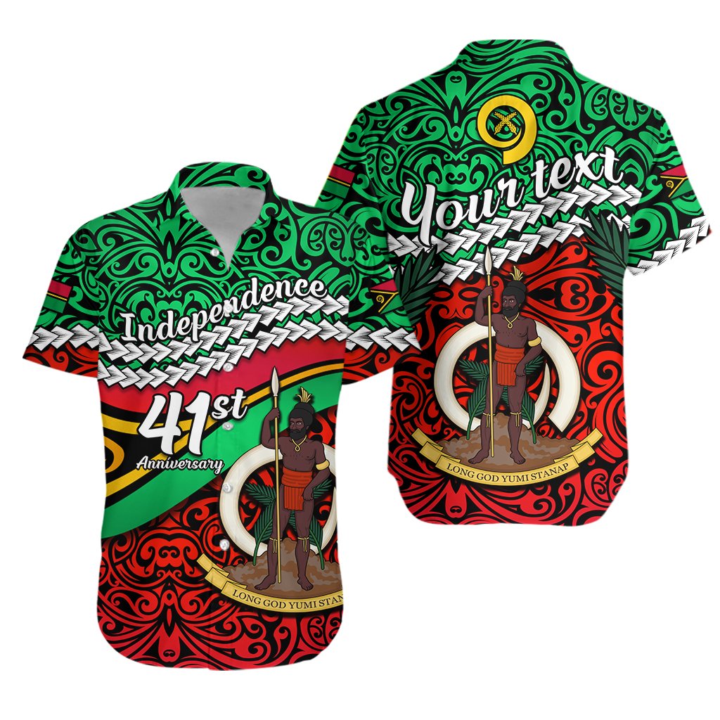 (Custom Personalised) Vanuatu Independence Hawaiian Shirt Happy Anniversary LT13 - Wonder Print Shop