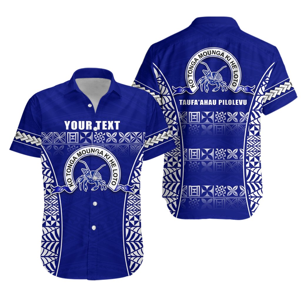 (Custom Personalised) Taufa'ahau Pilolevu Hawaiian Shirt Ngatu Tongan LT13 - Wonder Print Shop