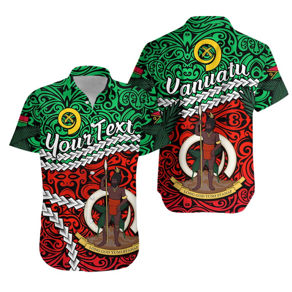 (Custom Personalised) Vanuatu Hawaiian Shirt Simple LT13 - Wonder Print Shop