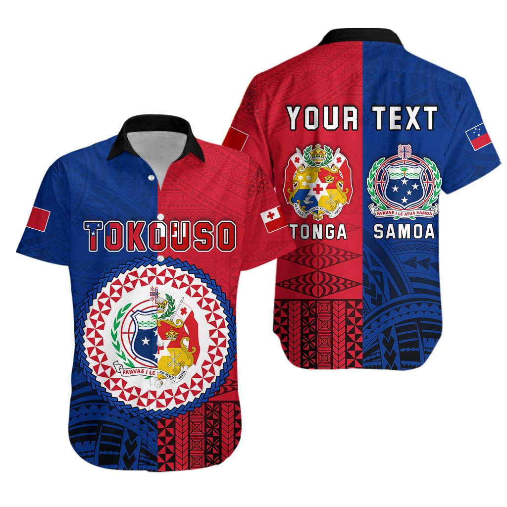 (Custom Personalised) TokoUso Hawaiian Shirt Tonga and Samoa Together LT13 - Wonder Print Shop