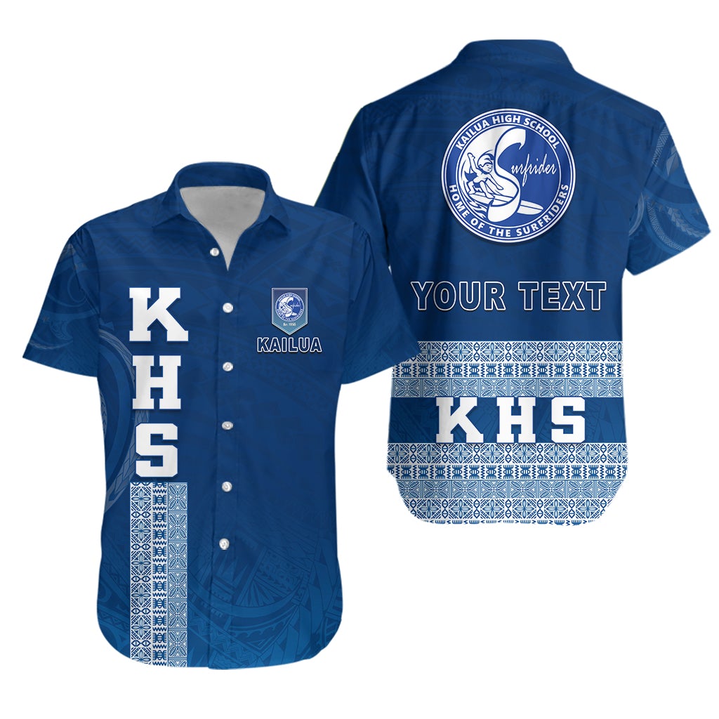 (Custom Personalised) Kailua High School Hawaiian Shirt - KHS Hawaii Pattern LT13 - Wonder Print Shop