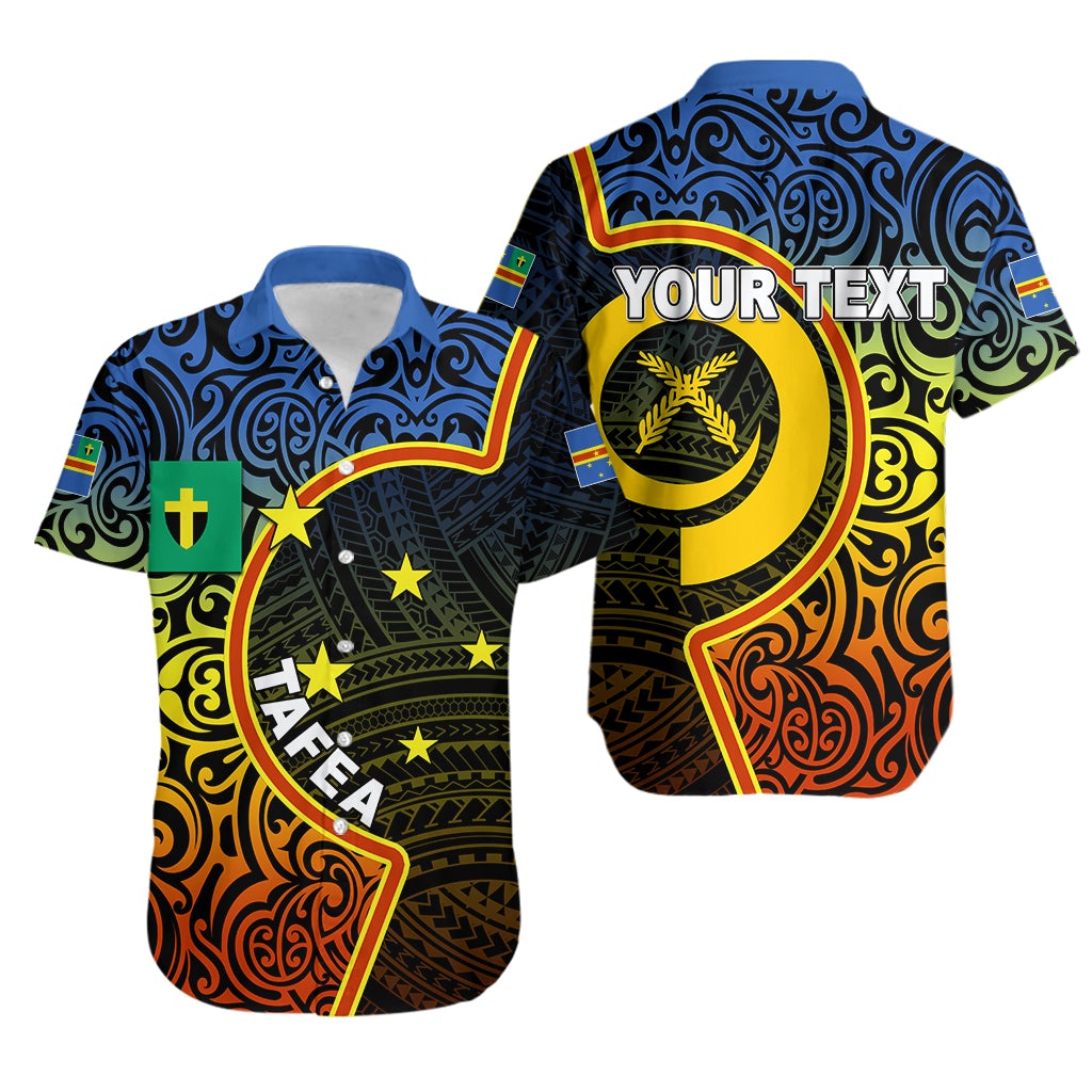 (Custom Personalised) Tafea Province Hawaiian Shirt Of Vanuatu Polynesian Flag Color LT6 - Wonder Print Shop