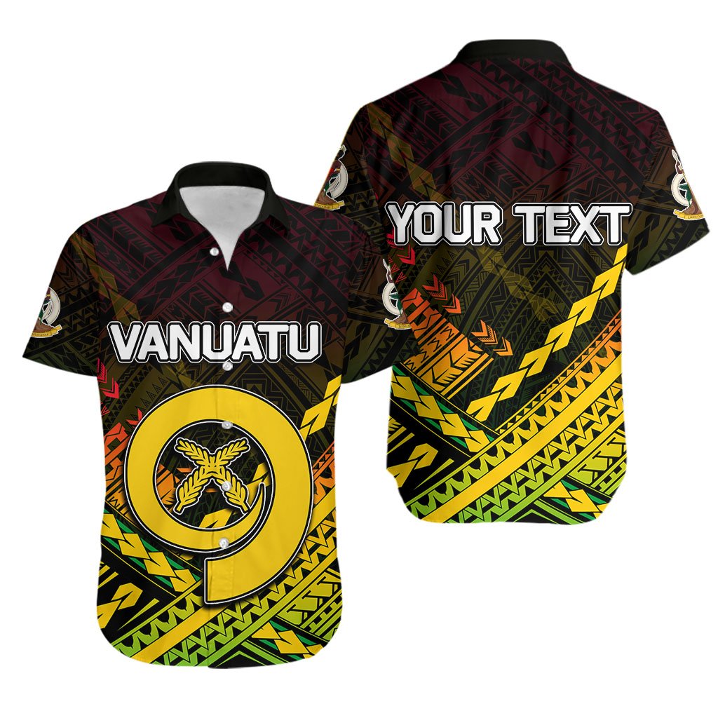 (Custom Personalised) Vanuatu Hawaiian Shirt Polynesian Style LT6 - Wonder Print Shop