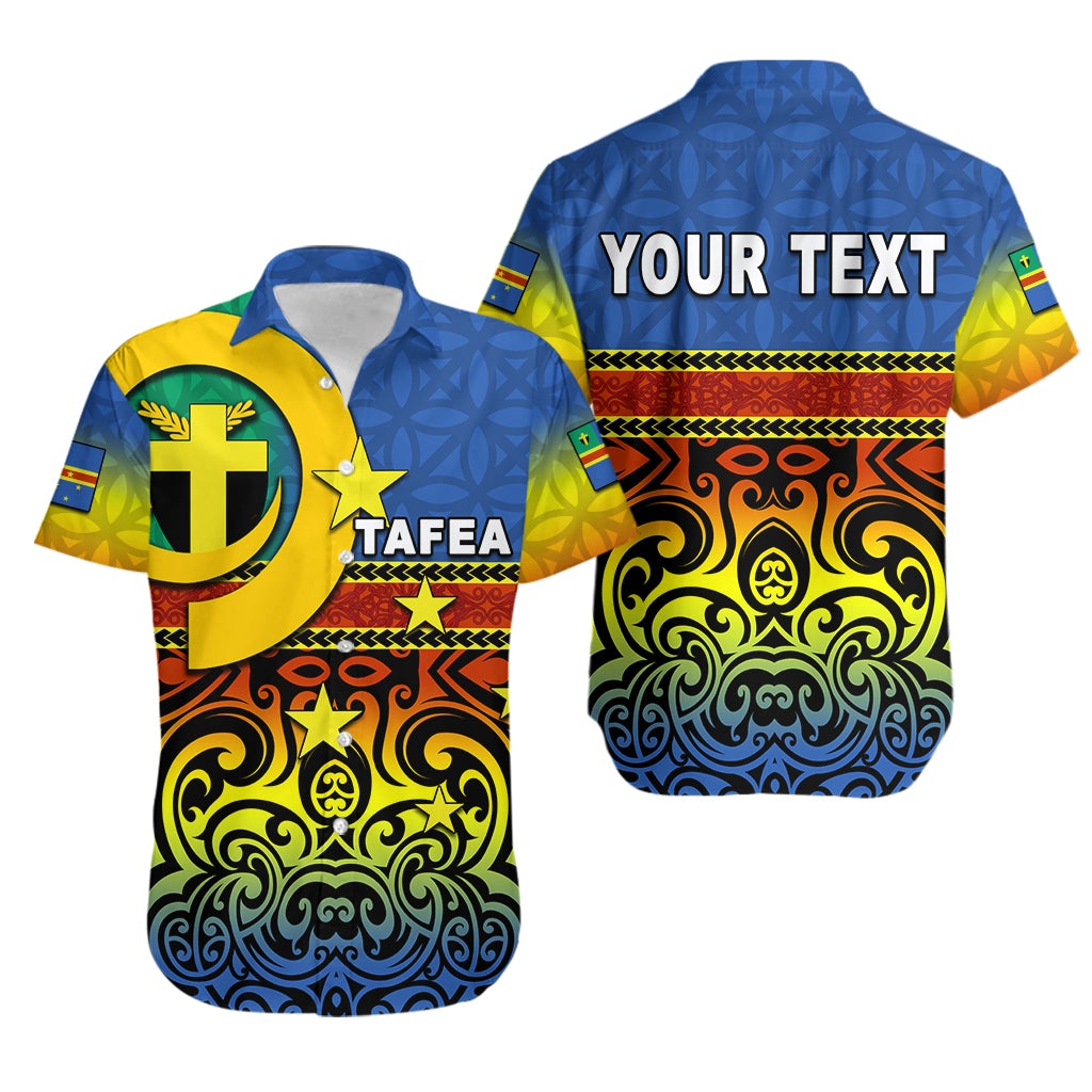 (Custom Personalised) Tafea Province Hawaiian Shirt Of Vanuatu Polynesian Flag Style LT6 - Wonder Print Shop