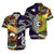New Zealand Australia Hawaiian Couple Outfits Maori Aboriginal Matching Hawaiian Shirt And Dress Together Purple LT8 - Wonder Print Shop