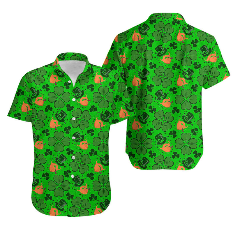 St Patrick's Day Hawaiian Shirt No.7 LT6 - Wonder Print Shop