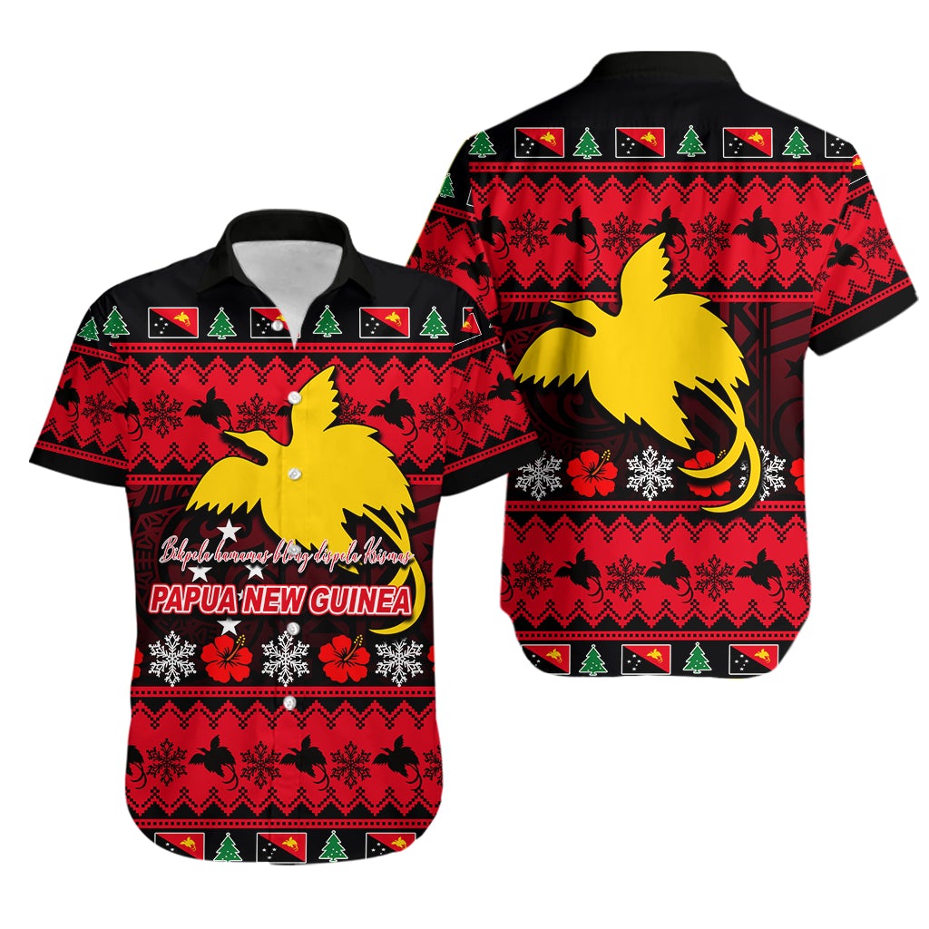 Papua New Guinea Christmas Hawaiian Shirt LT6 - Wonder Print Shop