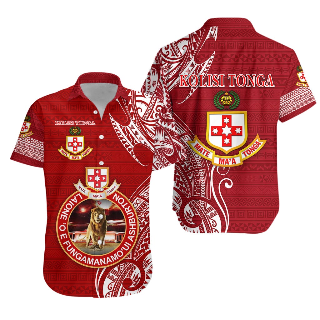 Kolisi Tonga Mate Ma'a Tonga Hawaiian Shirt Laione 'O E Fungamanamo'Ui Ashburton LT8 - Wonder Print Shop