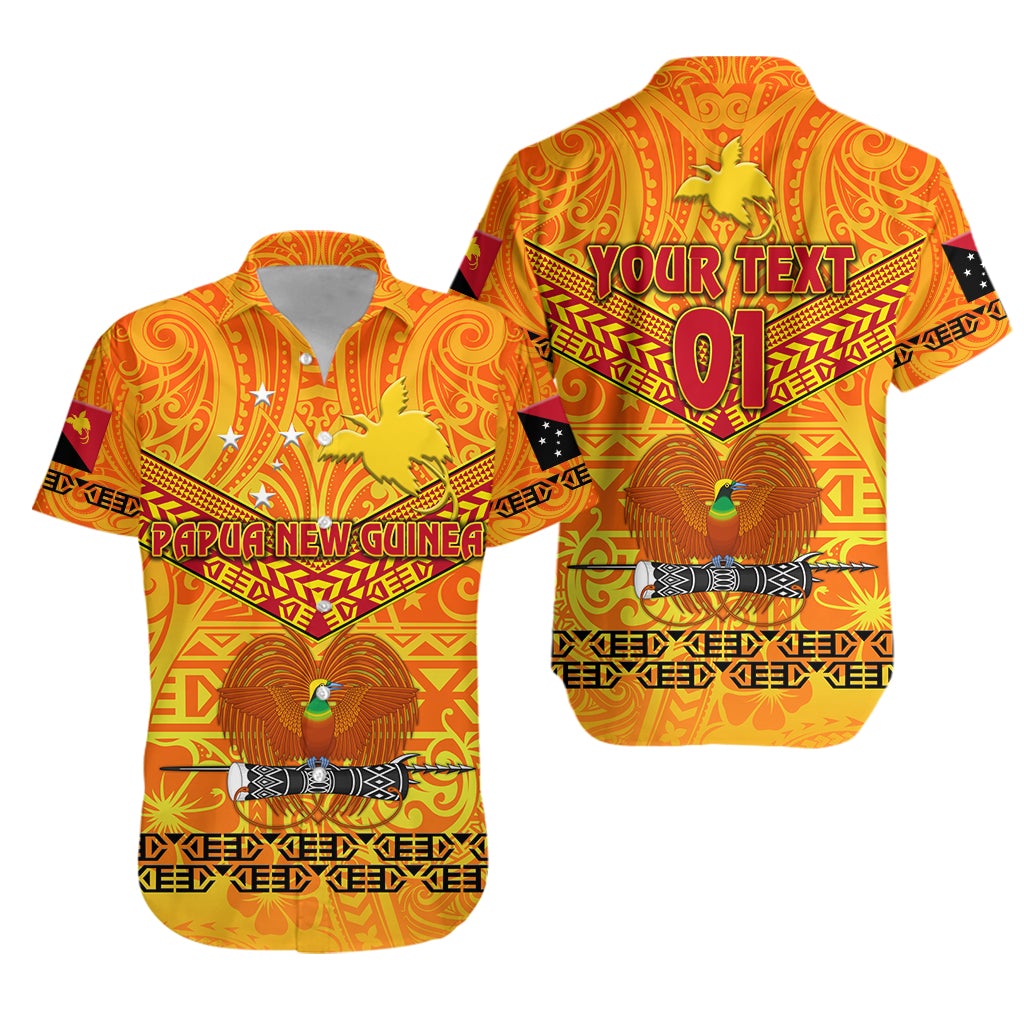 (Custom Personalised) Papua New Guinea Kumuls Hawaiian Shirt Simple Style - Yellow Vibes LT8 - Wonder Print Shop