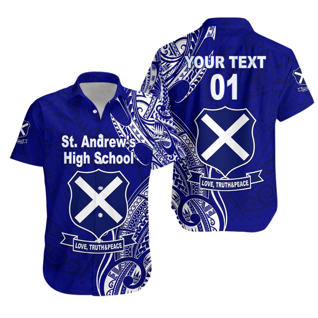 (Custom Personalised) St. Andrew's High School Hawaiian Shirt Original Style LT8 - Wonder Print Shop