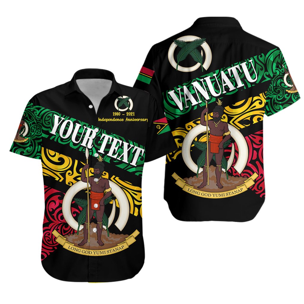 (Custom Personalised) Vanuatu Special Independence Anniversary Hawaiian Shirt Sporty Style LT8 - Wonder Print Shop