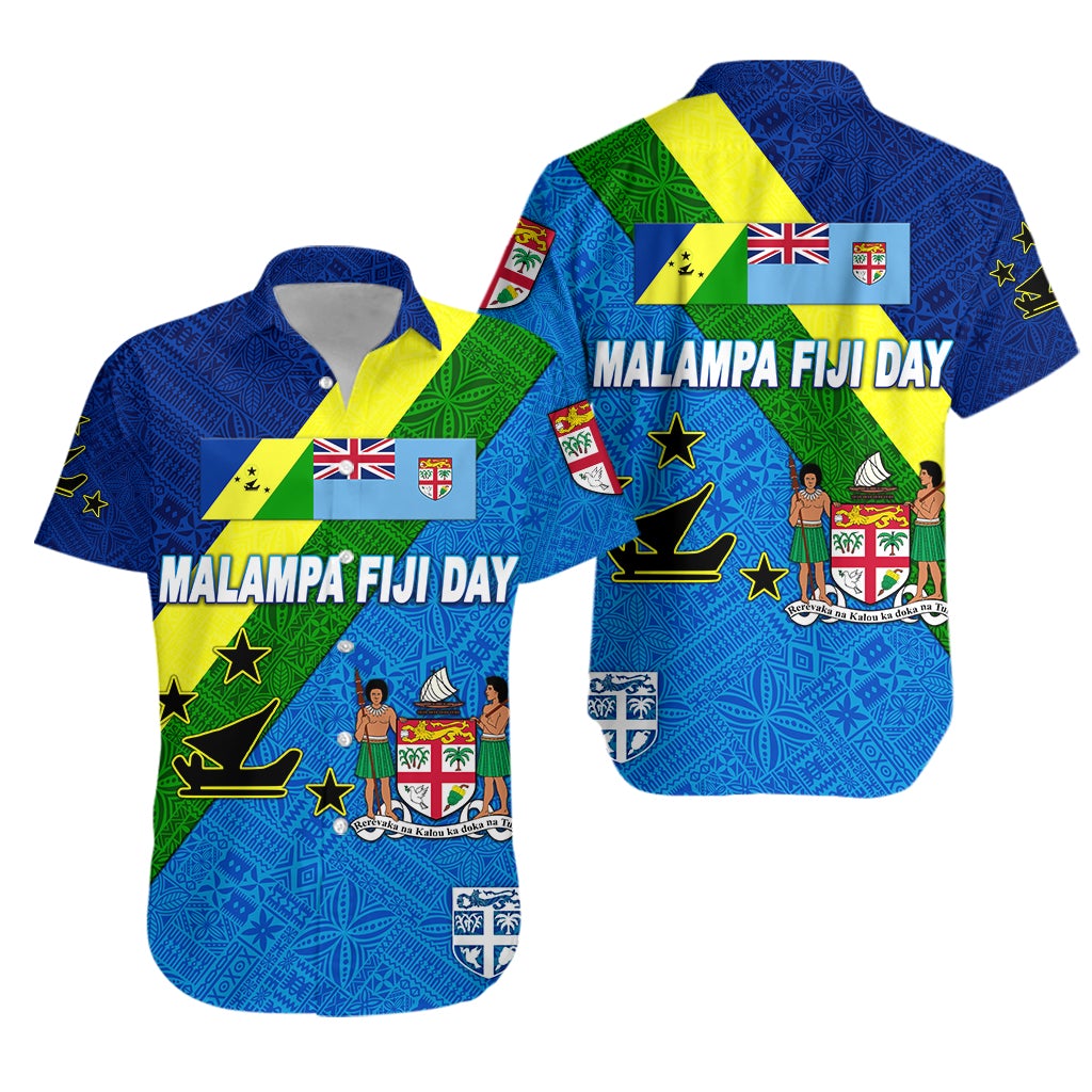 Vanuatu Malampa and Fiji Day Hawaiian Shirt October 10 LT8 - Wonder Print Shop