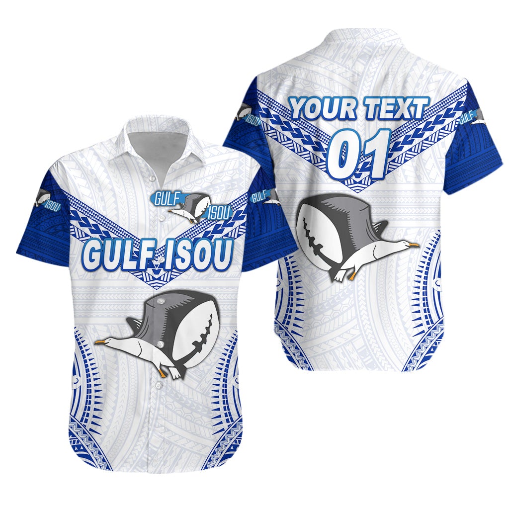 (Custom Personalised) Papua New Guinea PRK Gulf Isou Hawaiian Shirt Rugby Original Style - White, Custom Text And Number LT8 - Wonder Print Shop