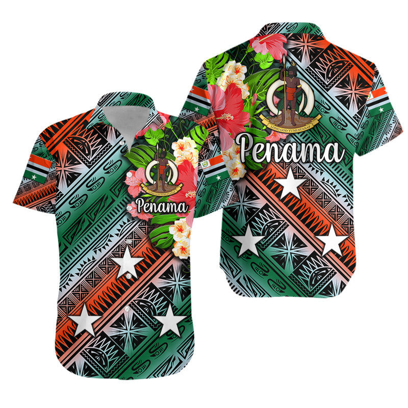 Vanuatu Penama Hawaiian Shirt Independence Be Proud LT8 - Wonder Print Shop