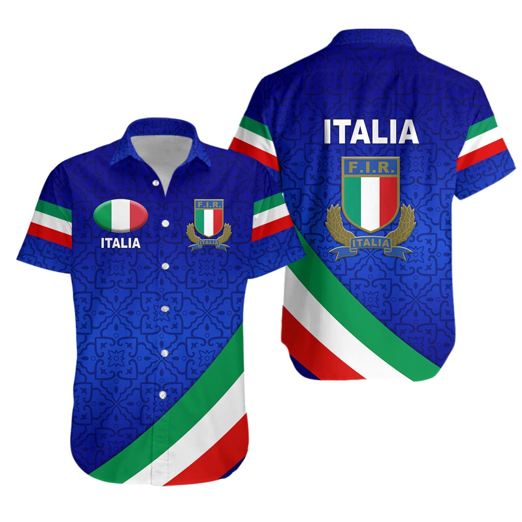 Italy Rugby Hawaiian Shirt Italia Vibes Simple Style LT8 - Wonder Print Shop