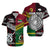 (Custom Personalised) Vanuatu And New Zealand Hawaiian Shirt Together - Red, Custom Text And Number LT8 - Wonder Print Shop