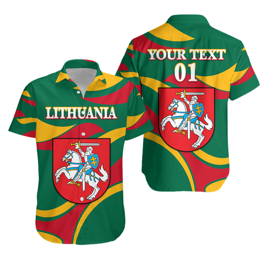 custom-personalised-lithuania-hawaiian-shirt-coat-of-arms-lietuva-sporty-style