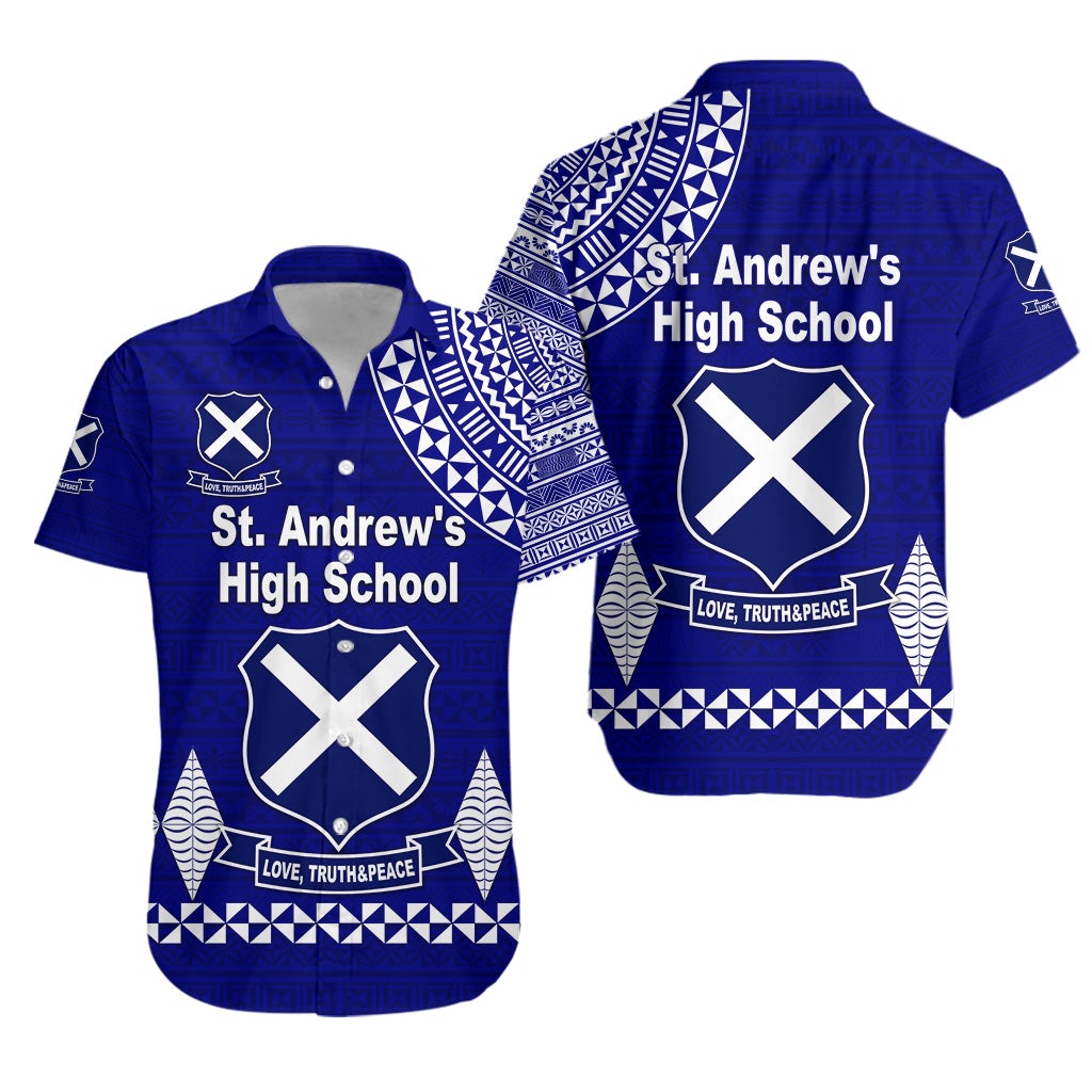 St. andrew's High School Hawaiian Shirt Simple Style LT8 - Wonder Print Shop