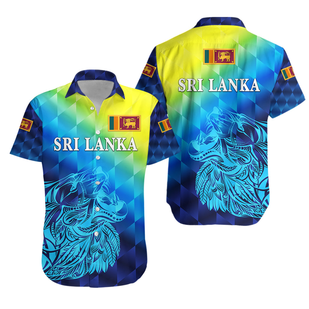 Sri Lanka Hawaiian Shirt Lion Vibes LT8 - Wonder Print Shop