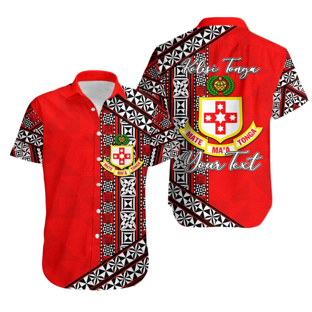 (Custom Personalised) Kolisi Tonga Hawaiian Shirt Tonga Patterns Style LT6 - Wonder Print Shop