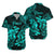 Pisces Zodiac Polynesian Hawaiian Shirt Unique Style Turquoise LT8 - Wonder Print Shop