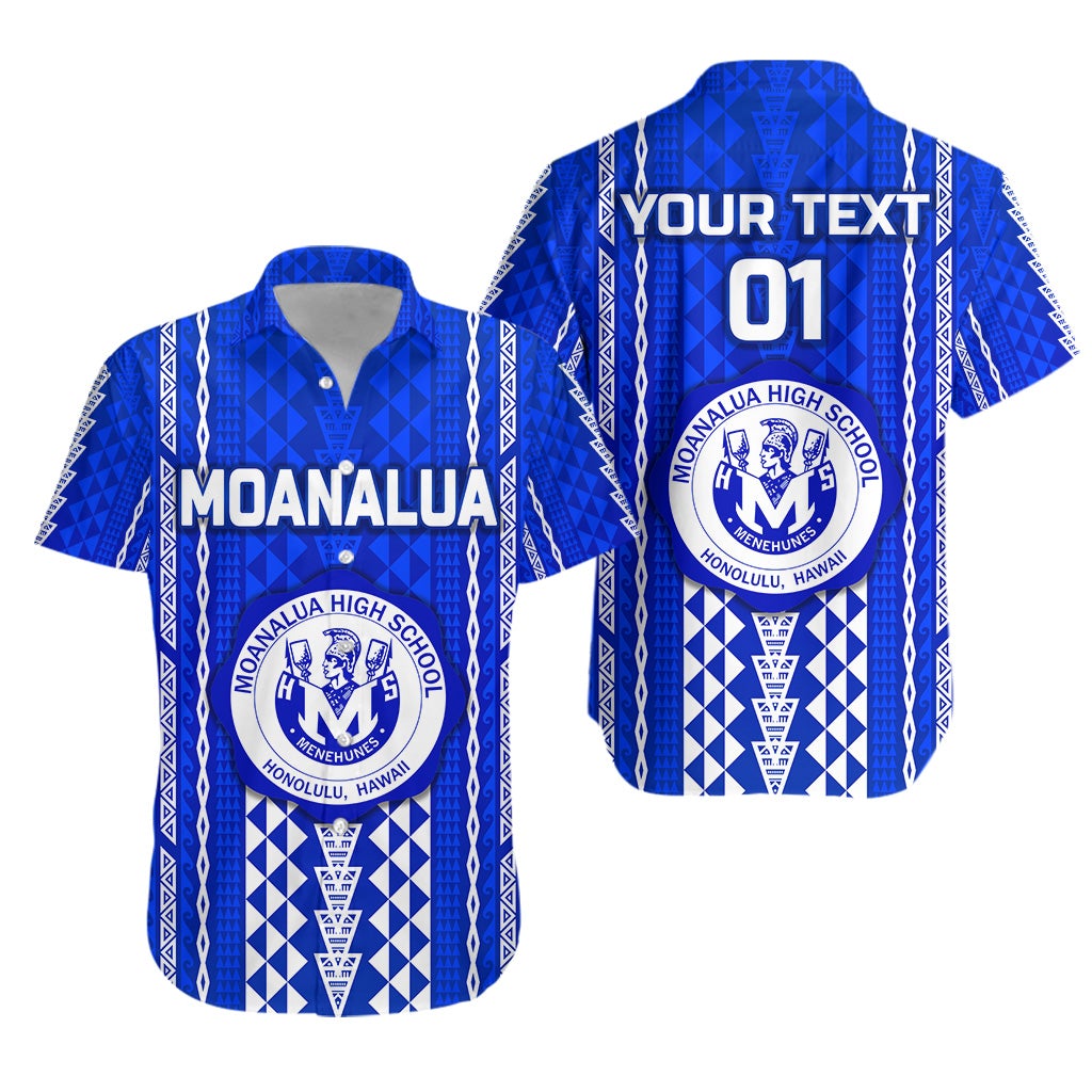 (Custom Personalised) Hawaii Moanalua High School Hawaiian Shirt Simple Style LT8 - Wonder Print Shop