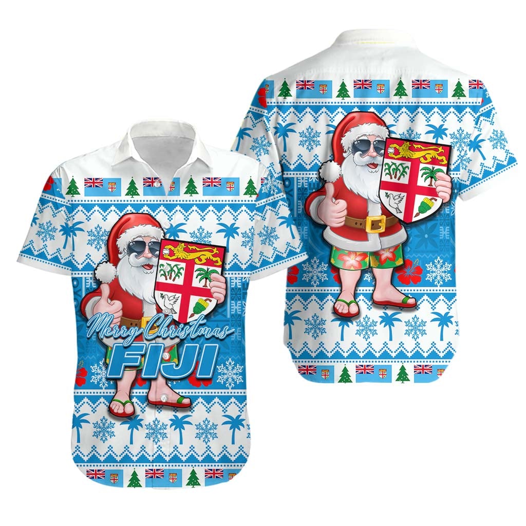 Fiji Christmas Hawaiian Shirt Cool Santa Claus LT6 - Wonder Print Shop