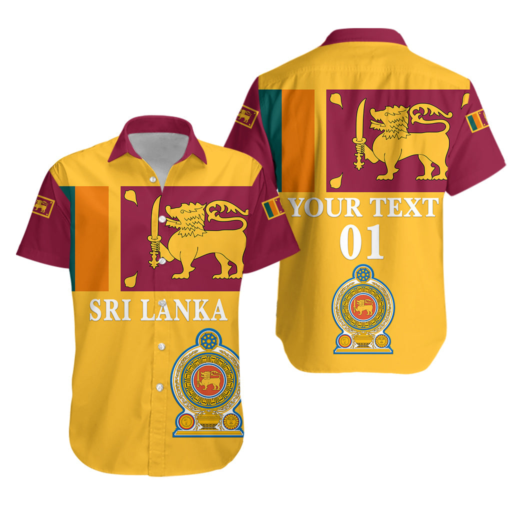 (Custom Personalised) Sri Lanka Hawaiian Shirt Flag Vibes LT8 - Wonder Print Shop