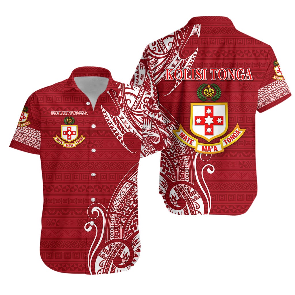 Kolisi Tonga Mate Ma'a Tonga Hawaiian Shirt Simple LT8 - Wonder Print Shop